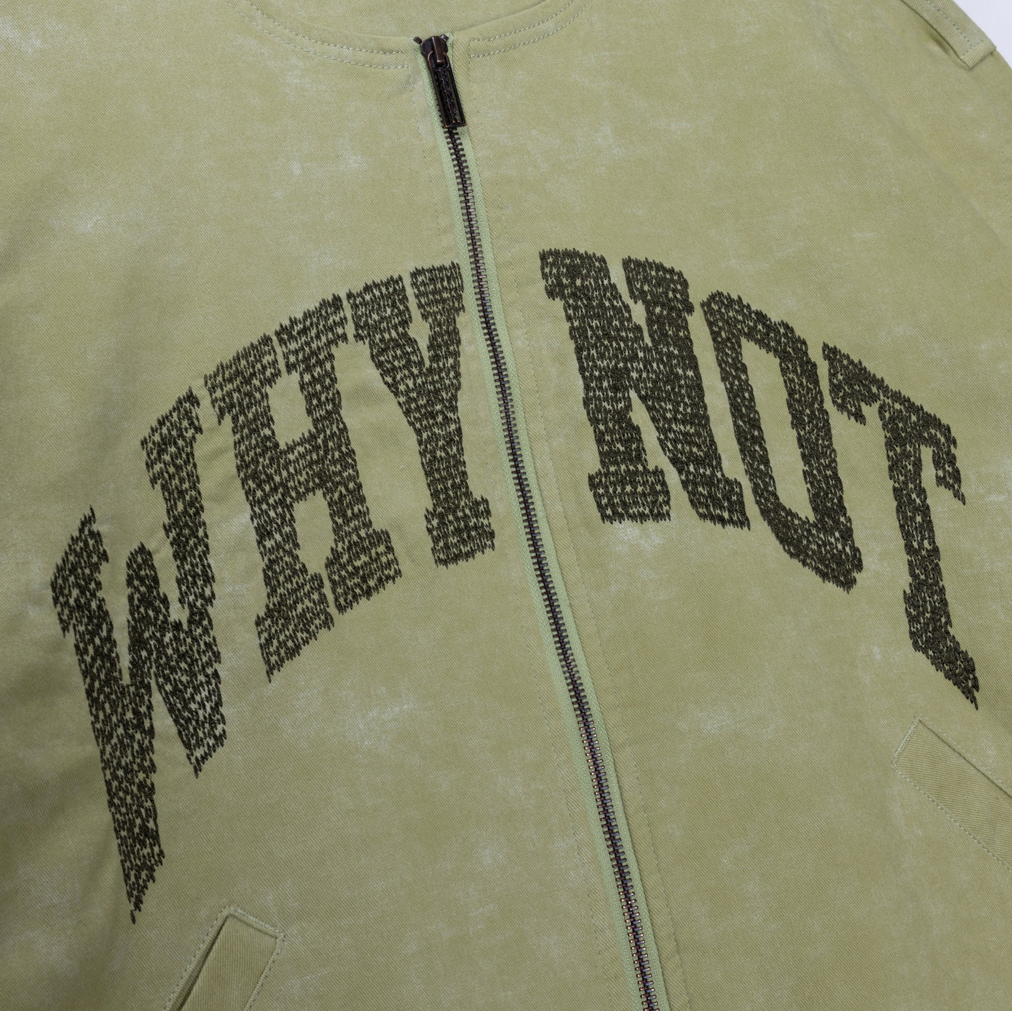 Twill Washed Jacket - Green Twill Washed Jacket - Green