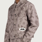 Tonal Floral Jacket - Pebble Tonal Floral Jacket - Pebble