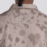 Tonal Floral Jacket - Pebble Tonal Floral Jacket - Pebble