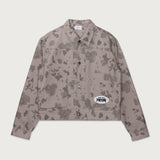 Tonal Floral Jacket - Pebble Tonal Floral Jacket - Pebble