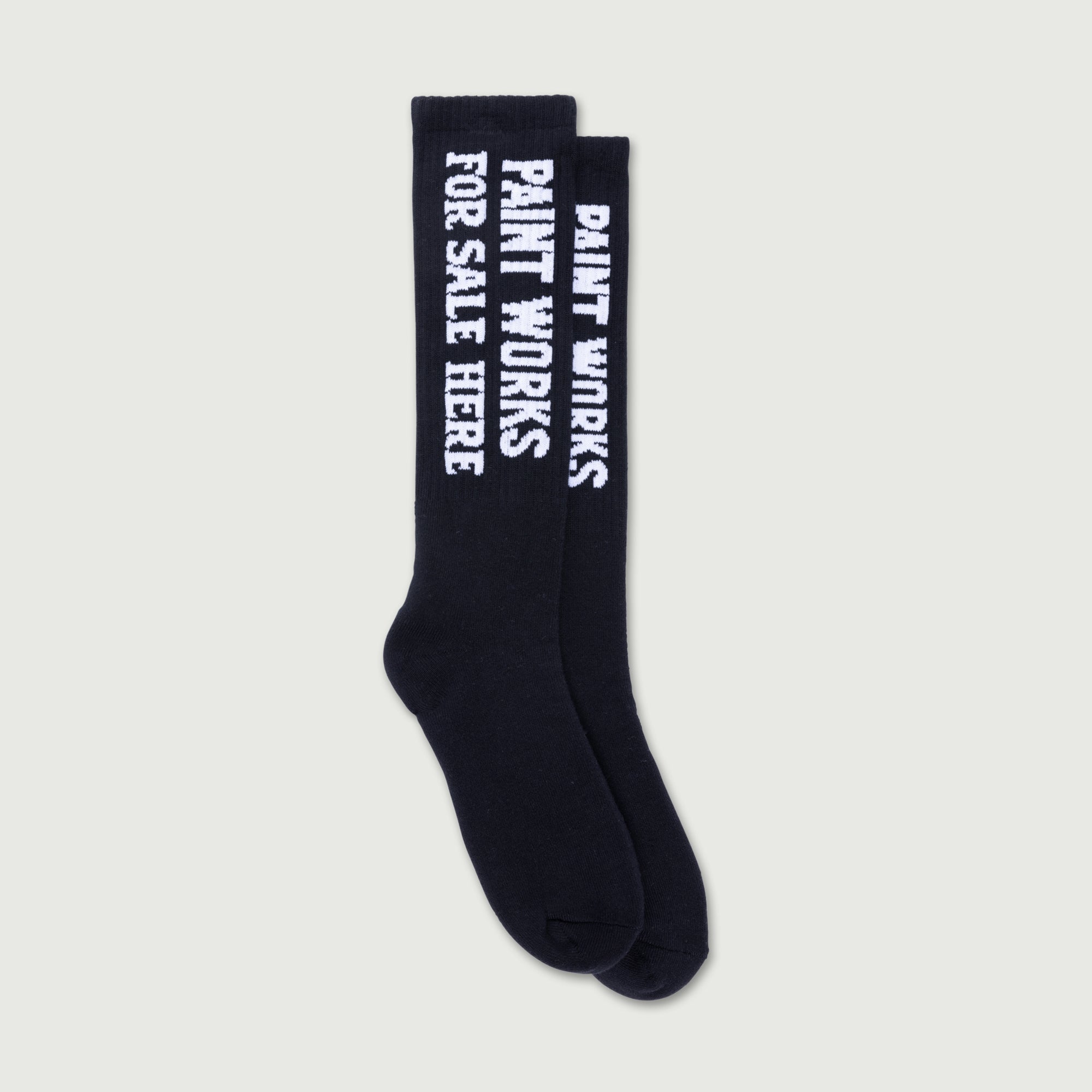 For Sale Ribbed Sock - Black For Sale Ribbed Sock - Black