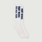 For Sale Ribbed Sock - Bone For Sale Ribbed Sock - Bone