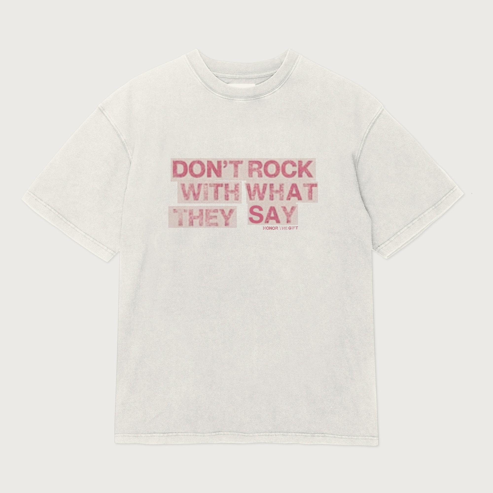 What They Say - White What They Say - White