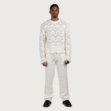 Cable Knit Pant - Bone Cable Knit Pant - Bone