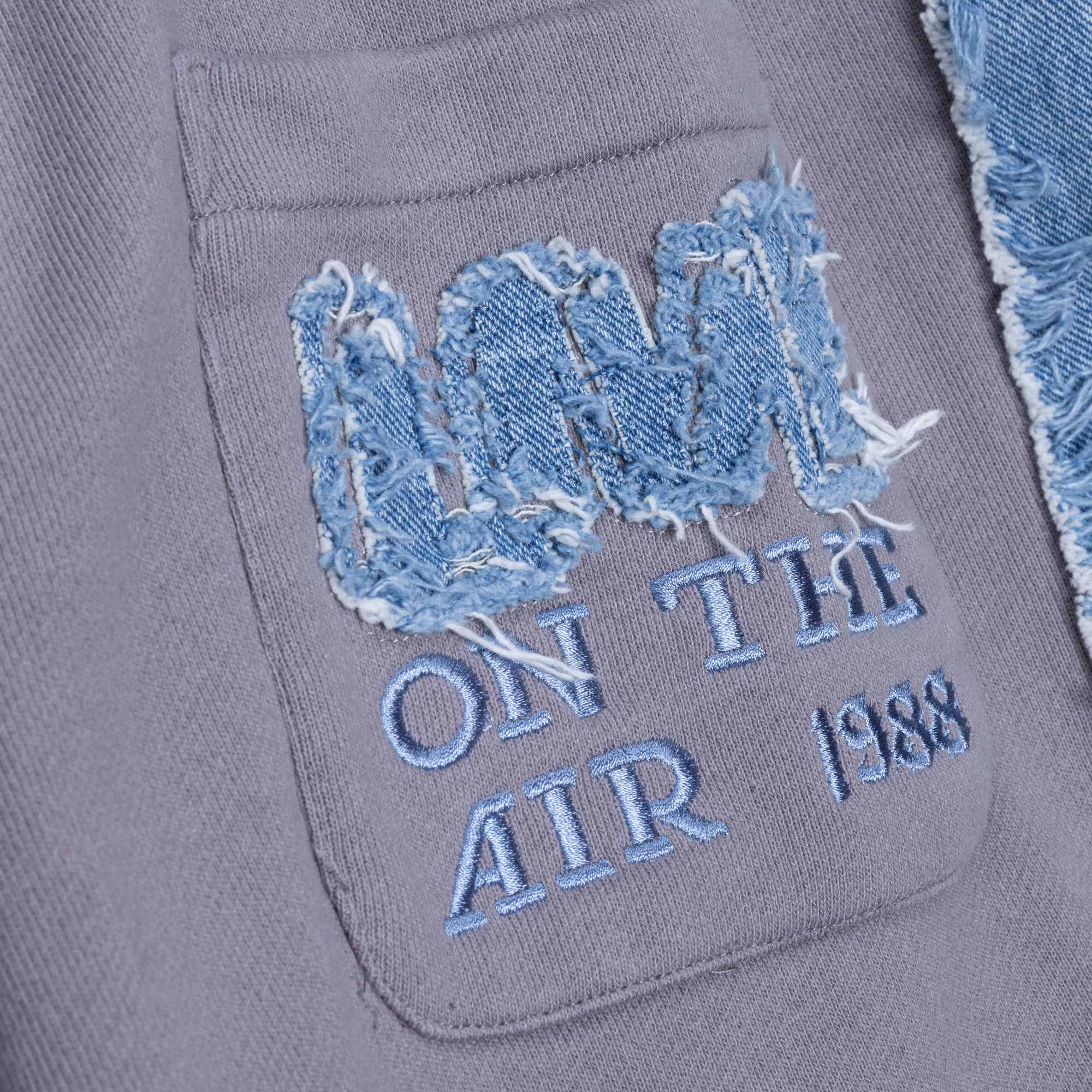 Denim Sweatpant - Grey Denim Sweatpant - Grey