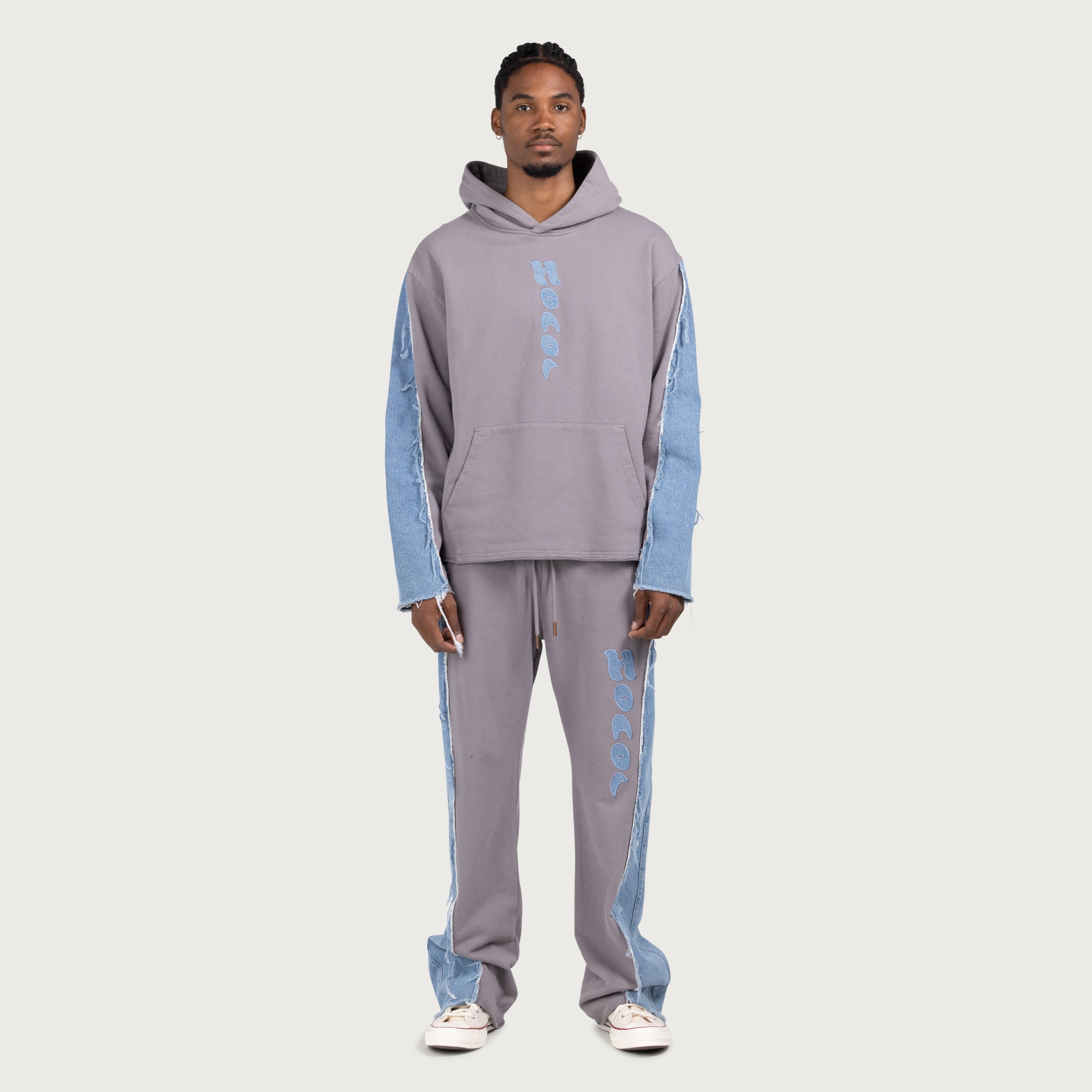 Denim Sweatpant - Grey Denim Sweatpant - Grey