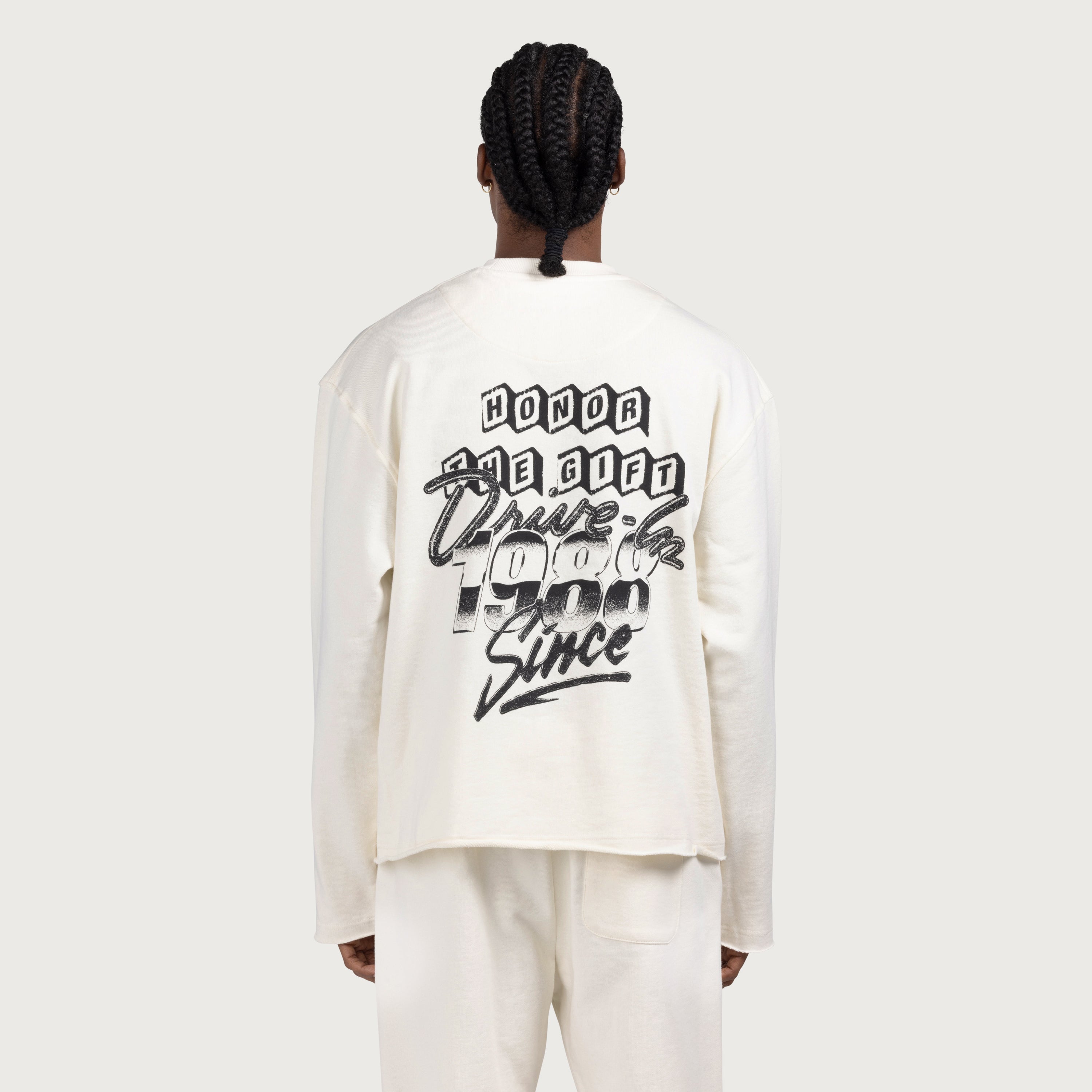 1988 Drive In Creneck - White 1988 Drive In Creneck - White