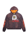 Hell Bent Full Zip Sweatshirt - Vintage Brown/Orange Hell Bent Full Zip Sweatshirt - Vintage Brown/Orange