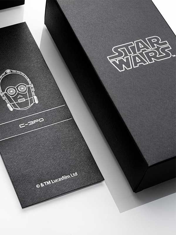 MJ114SW - MAJOR POLISHED GOLD / C-3PO / LEATHER BAND MJ114SW - MAJOR POLISHED GOLD / C-3PO / LEATHER BAND