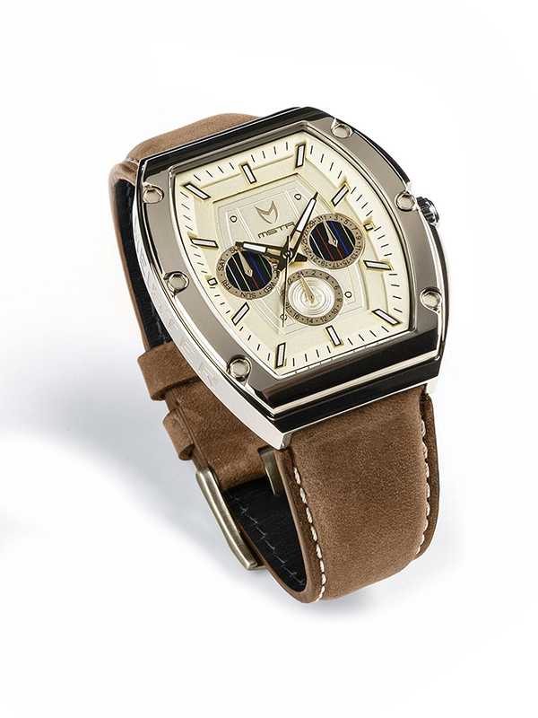 MJ114SW - MAJOR POLISHED GOLD / C-3PO / LEATHER BAND MJ114SW - MAJOR POLISHED GOLD / C-3PO / LEATHER BAND