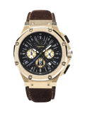 AM1006SW - AMBASSADOR CHAMPAGNE GOLD / JEDI / LEATHER BAND AM1006SW - AMBASSADOR CHAMPAGNE GOLD / JEDI / LEATHER BAND