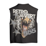 FALCON SKULL CUT-OFF T-SHIRT FALCON SKULL CUT-OFF T-SHIRT