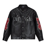 DONCARE(AFGK) “Rhinestone all leather jacket” DONCARE(AFGK) “Rhinestone all leather jacket”
