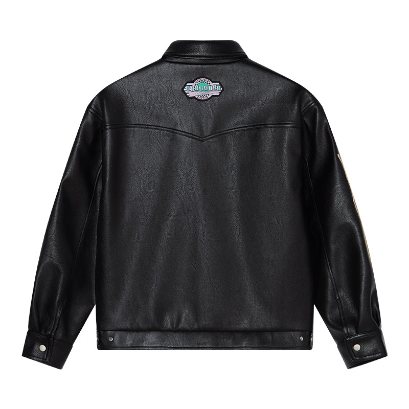 DONCARE(AFGK) “Rhinestone all leather jacket” DONCARE(AFGK) “Rhinestone all leather jacket”