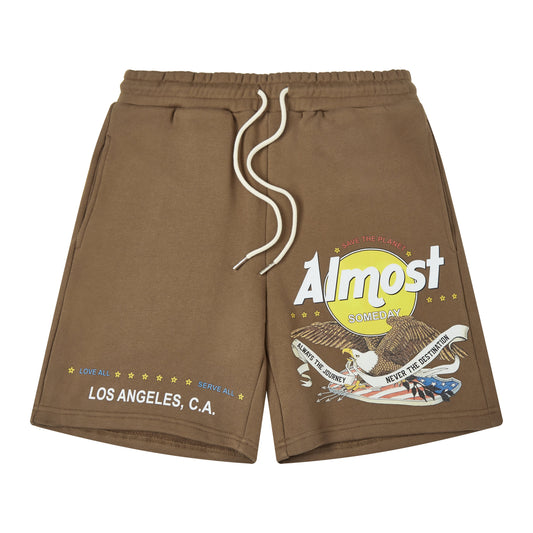 Heritage Terry Shorts - Brown