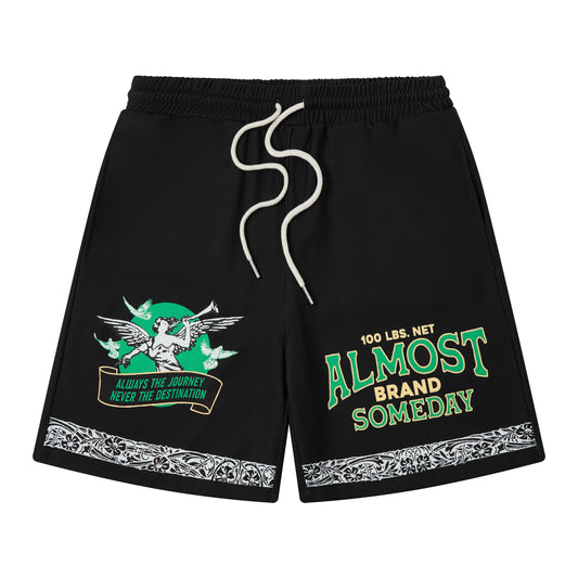 Burlap Shorts - Black