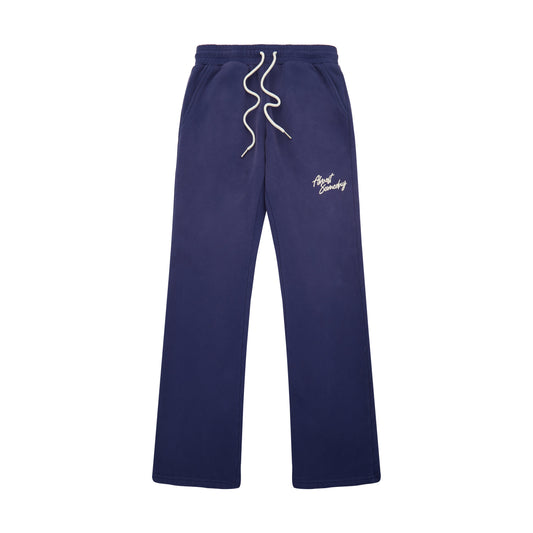 Signature Series Flare Sweatpants (Sun Fade Navy)
