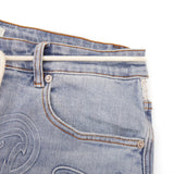 NBA Conference Jorts (Washed Blue) NBA Conference Jorts (Washed Blue)