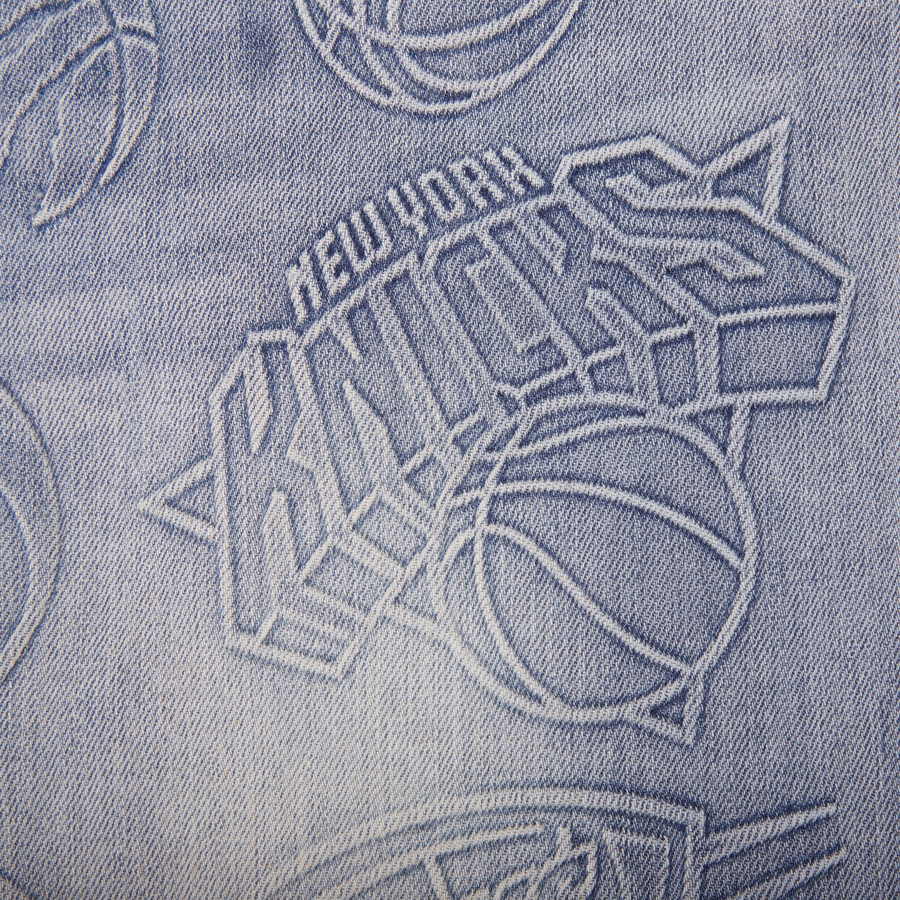 NBA Conference Jorts (Washed Blue) NBA Conference Jorts (Washed Blue)