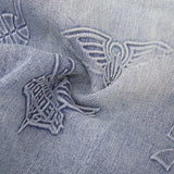 NBA Conference Jorts (Washed Blue) NBA Conference Jorts (Washed Blue)