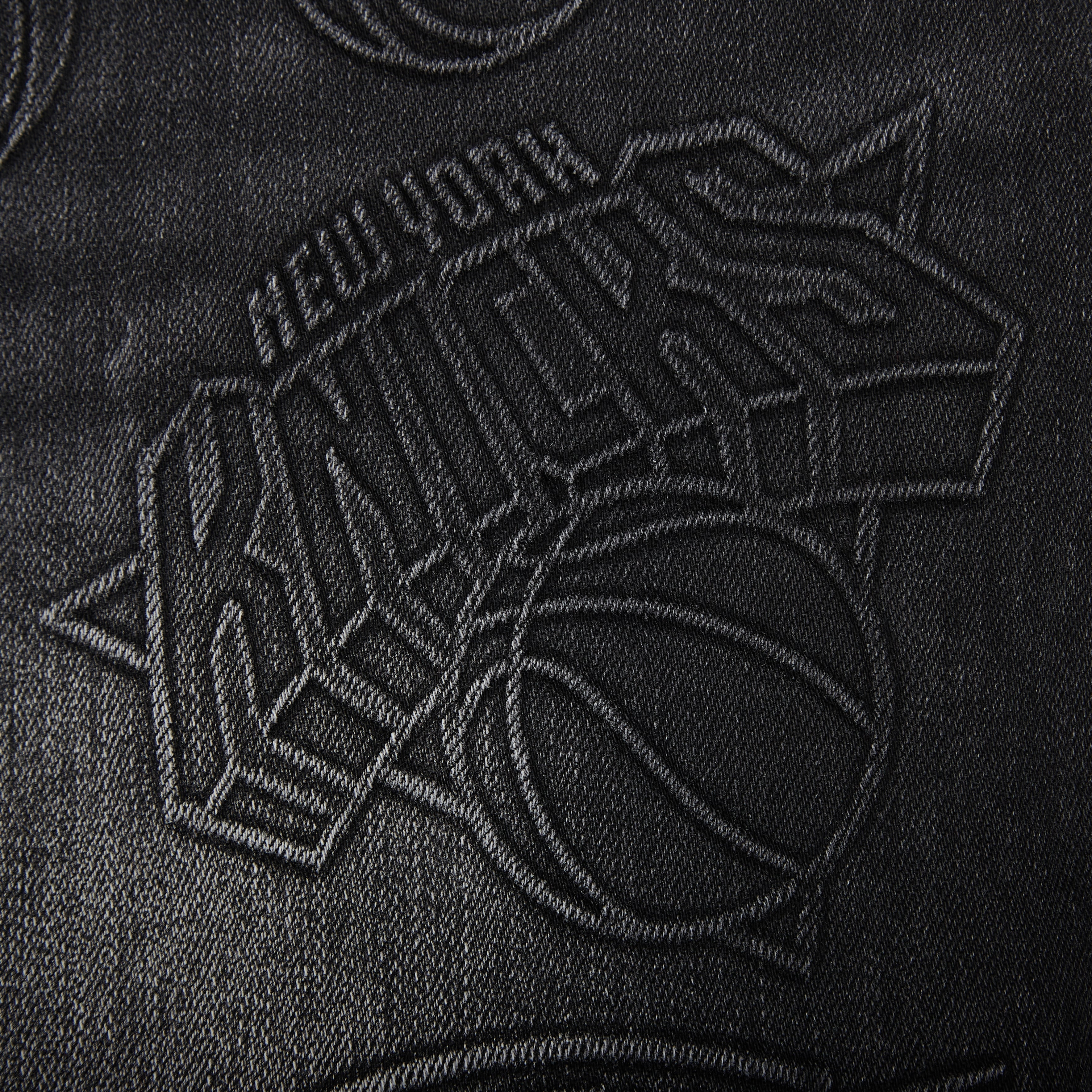 NBA Conference Jorts (Washed Black) NBA Conference Jorts (Washed Black)