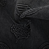 NBA Conference Jorts (Washed Black) NBA Conference Jorts (Washed Black)