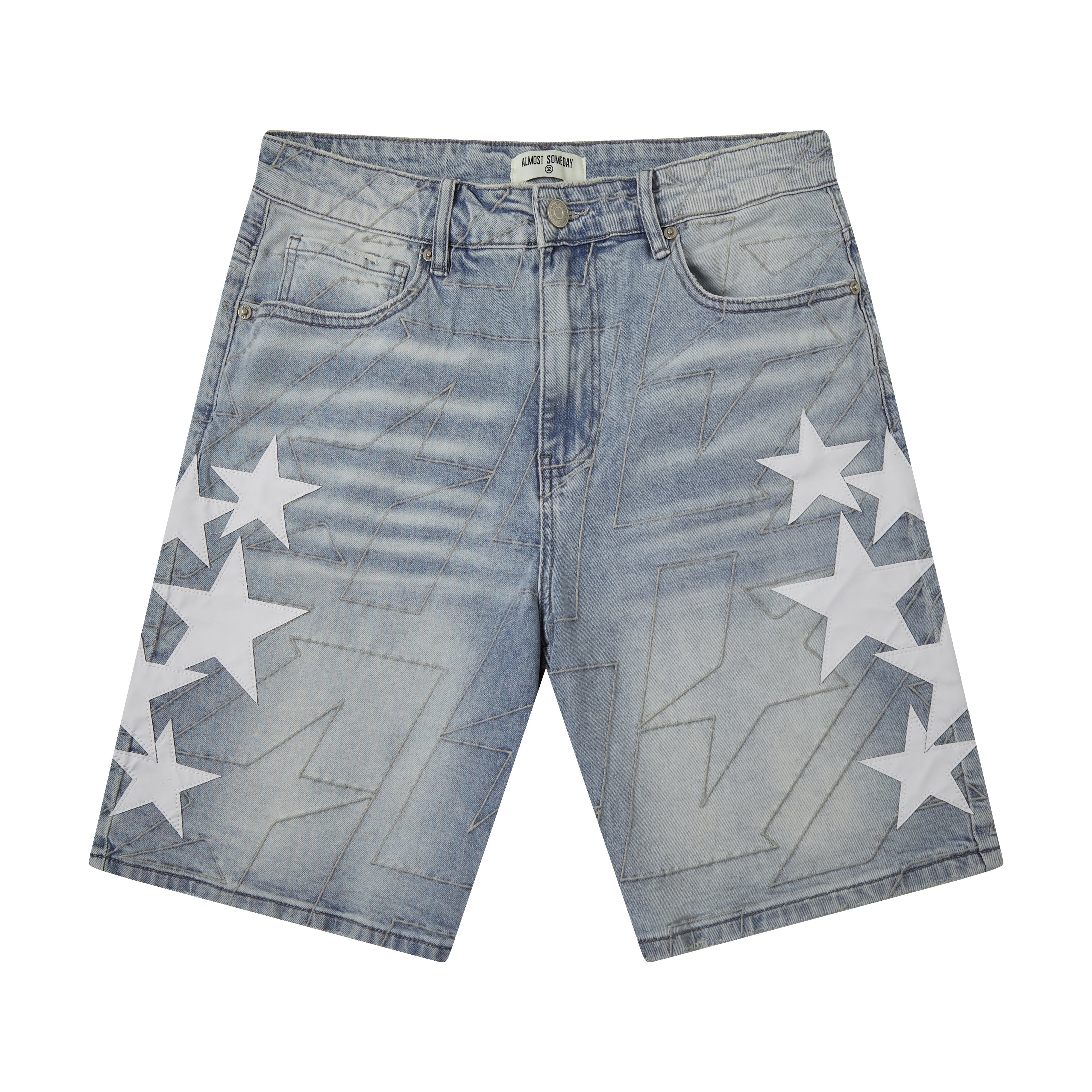 All-Star Denim Jorts (Washed Blue) All-Star Denim Jorts (Washed Blue)