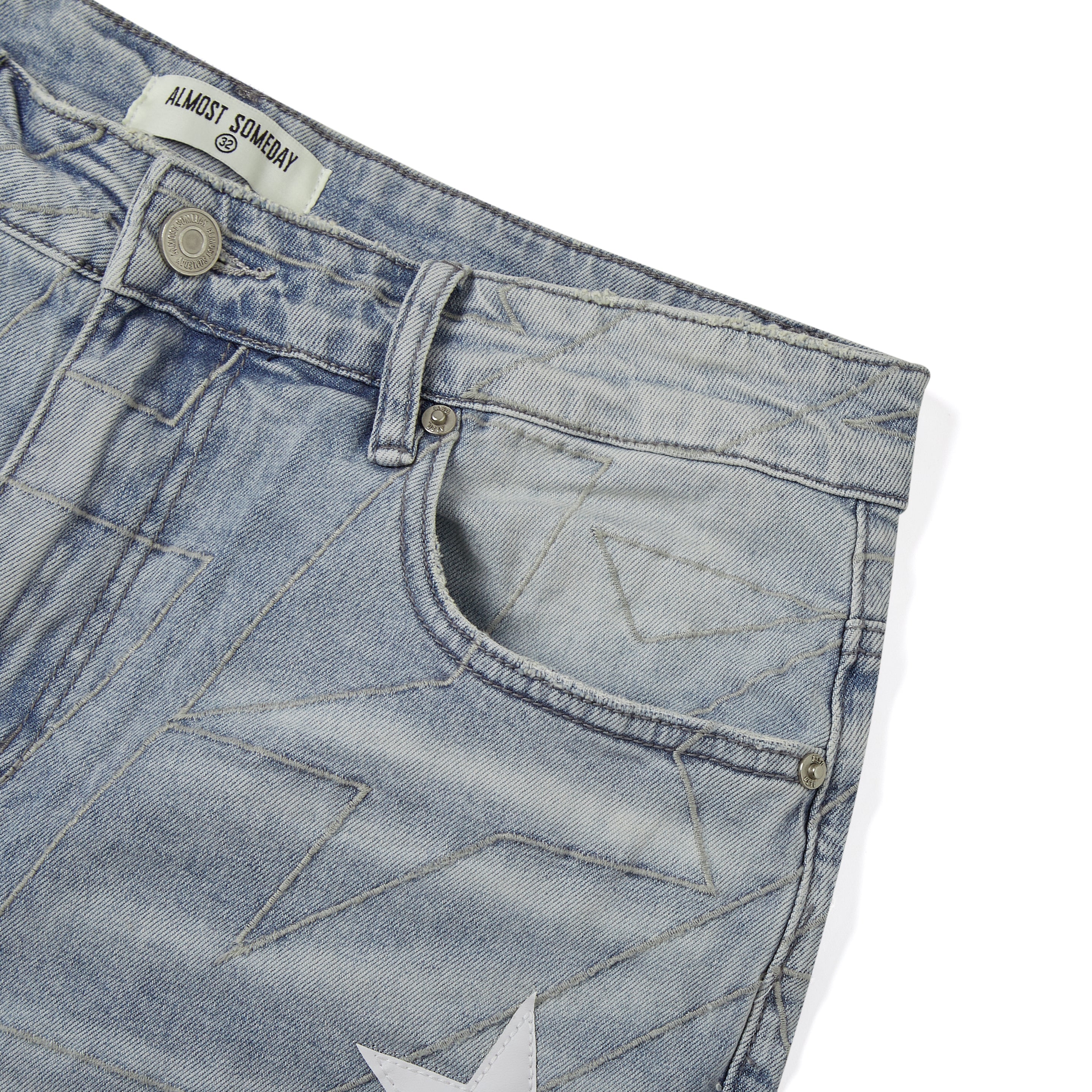 All-Star Denim Jorts (Washed Blue) All-Star Denim Jorts (Washed Blue)
