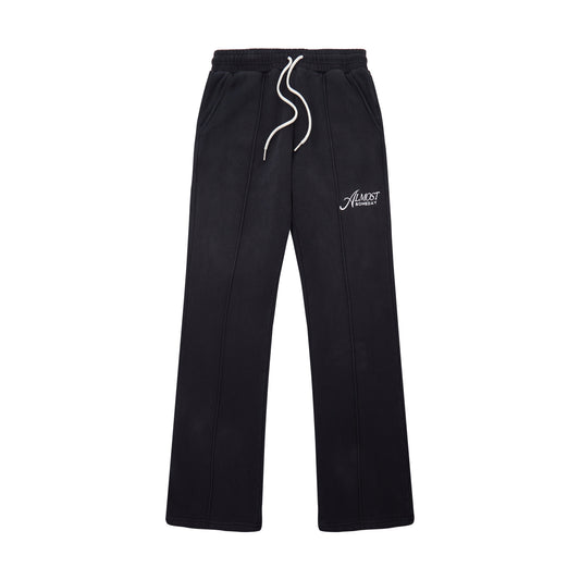 Motto Pleated Sweatpants (Sun Fade Black)