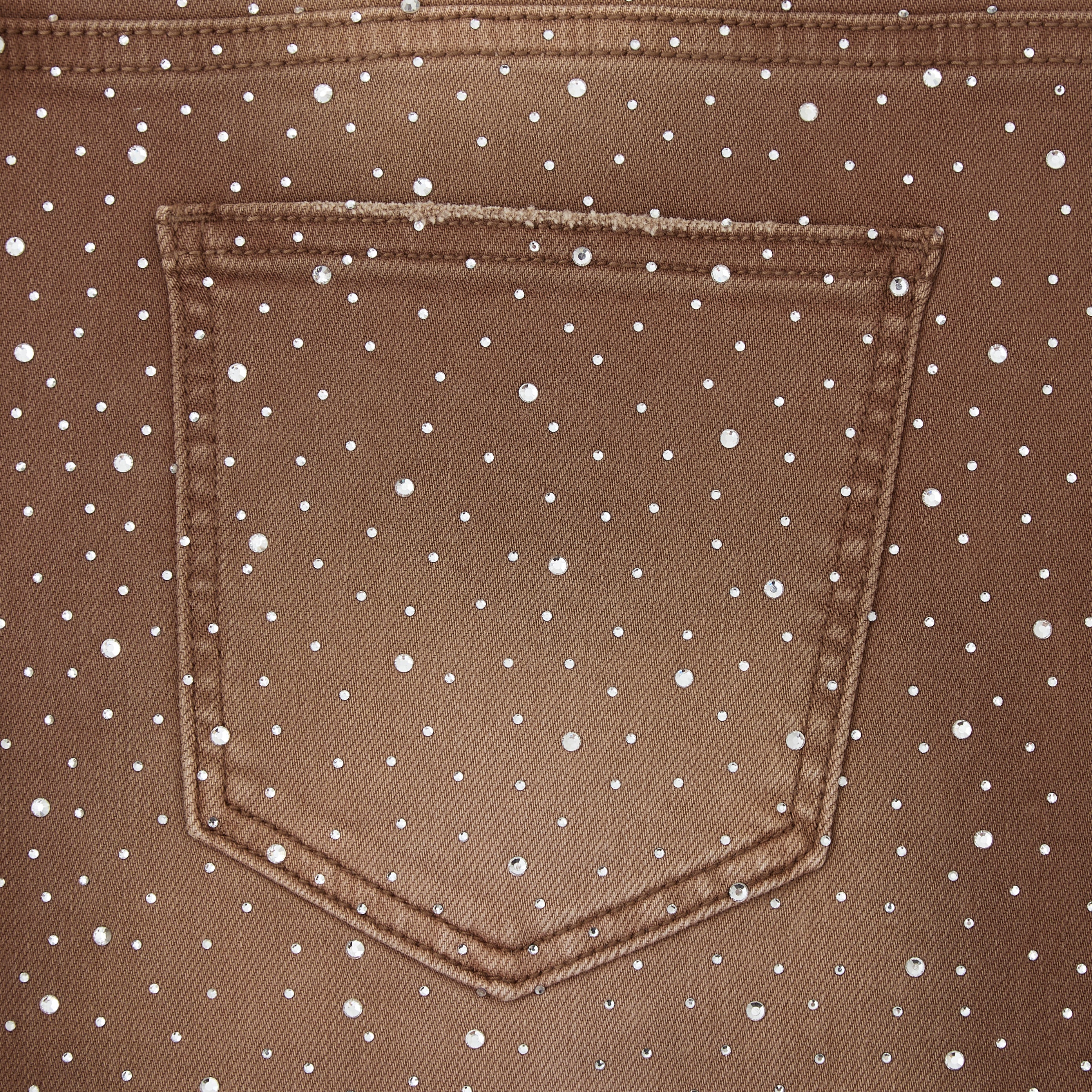 Cosmo Denim Jorts - Light Brown Cosmo Denim Jorts - Light Brown