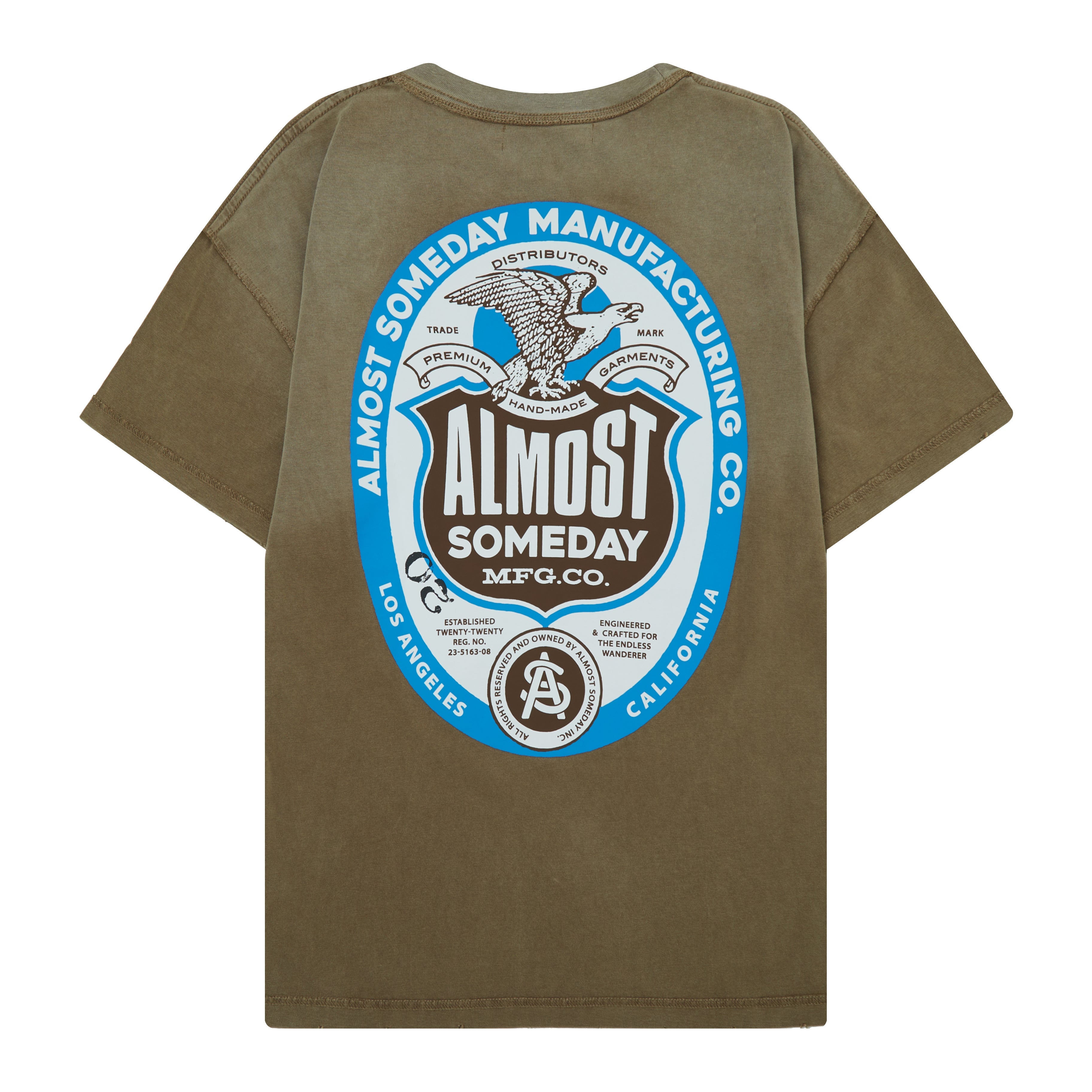 Label Tee (Brown) Label Tee (Brown)