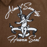 Heaven Sent - Varsity Jacket (Brown) Heaven Sent - Varsity Jacket (Brown)
