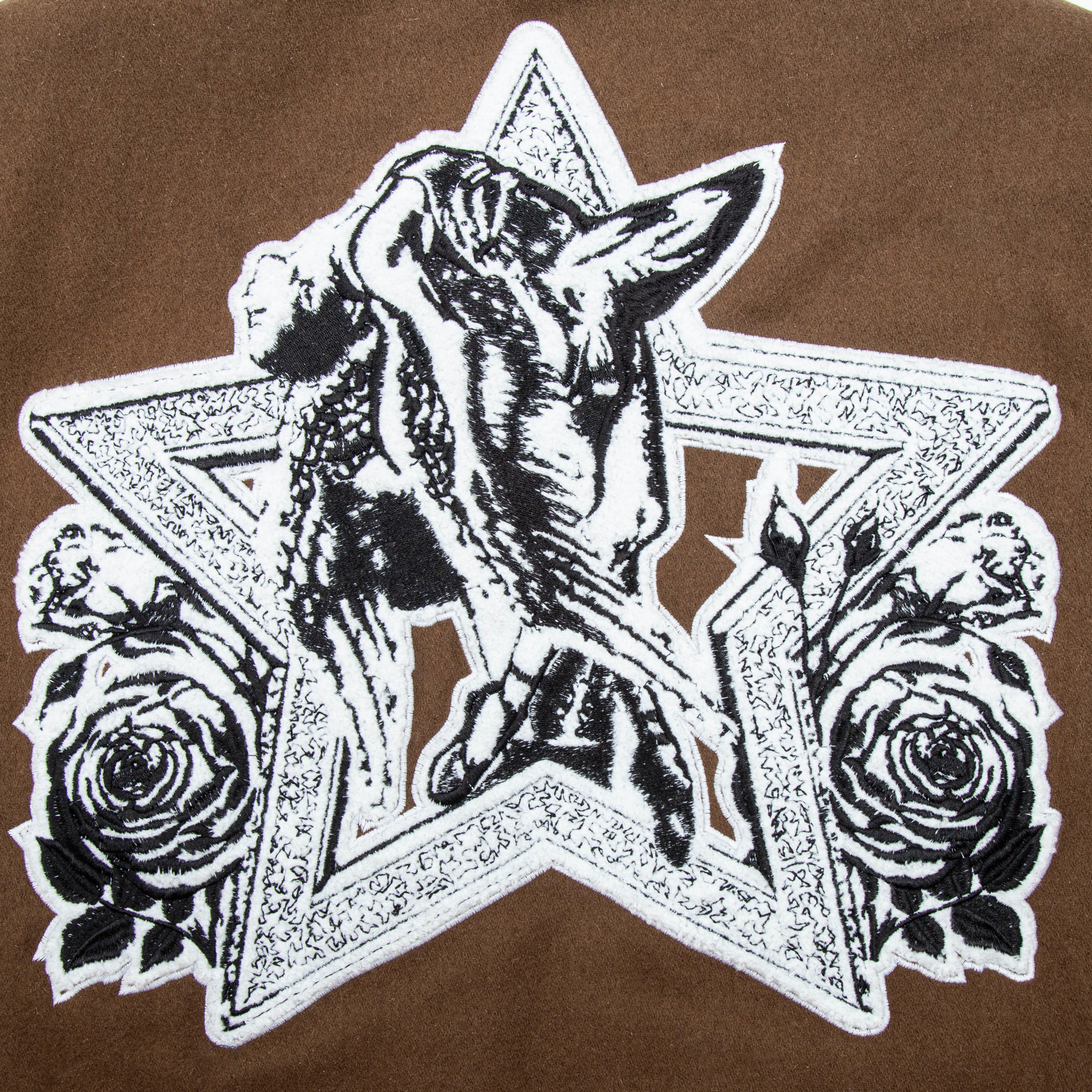 Heaven Sent - Varsity Jacket (Brown) Heaven Sent - Varsity Jacket (Brown)