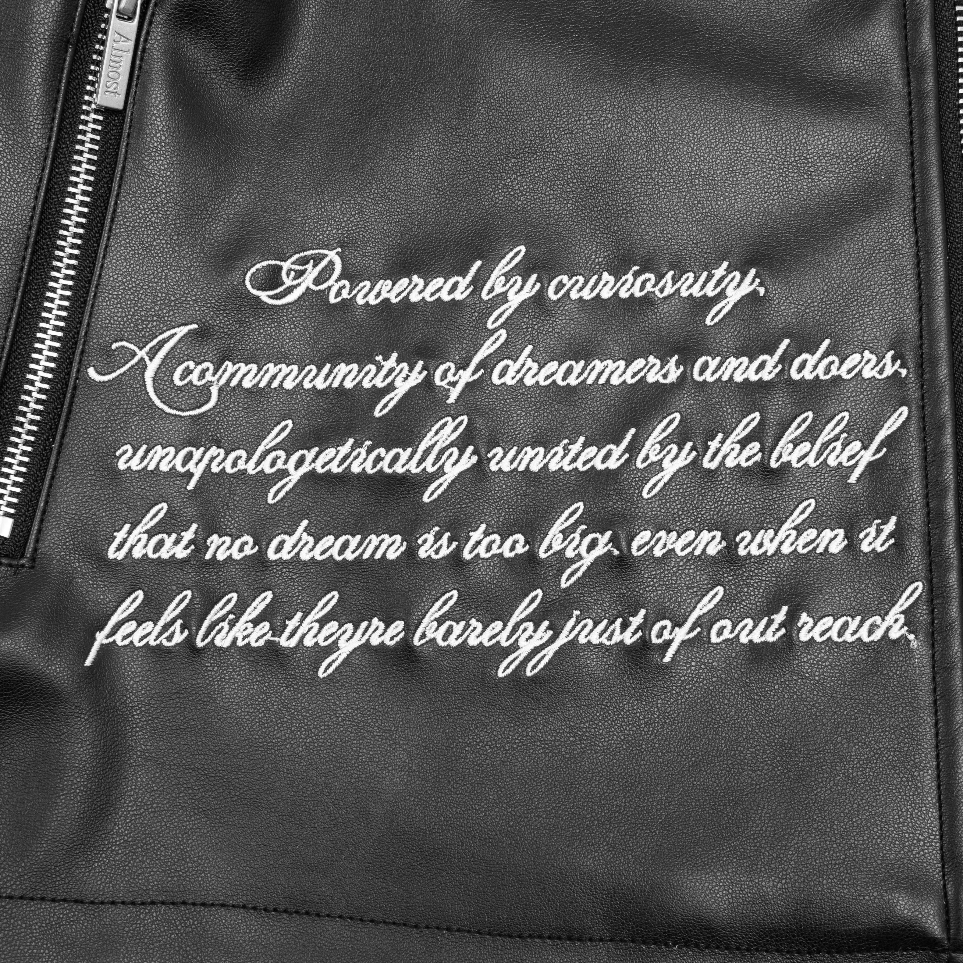 Heaven Sent - Vegan Leather Jacket Heaven Sent - Vegan Leather Jacket