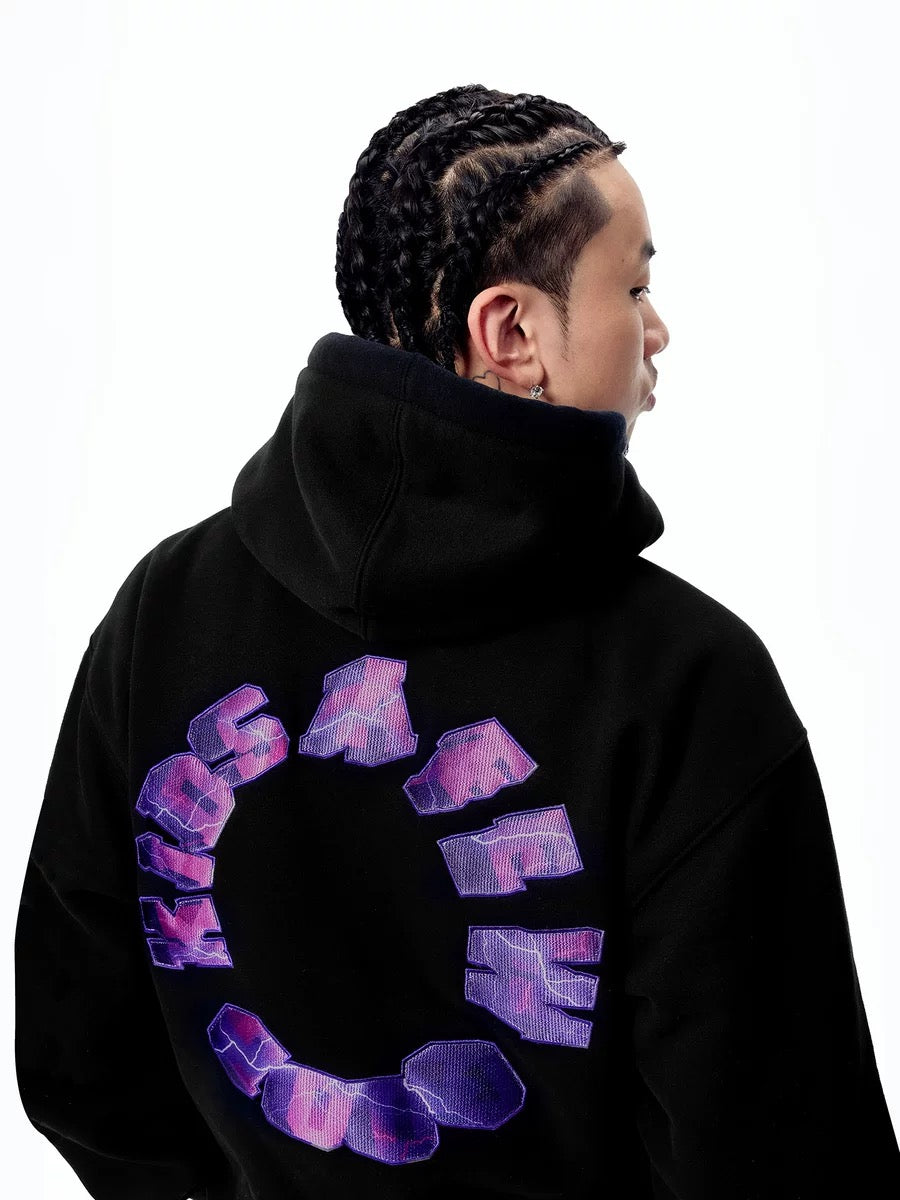 DONCARE(AFGK) "Lightning Logo Hoodie" DONCARE(AFGK) "Lightning Logo Hoodie"