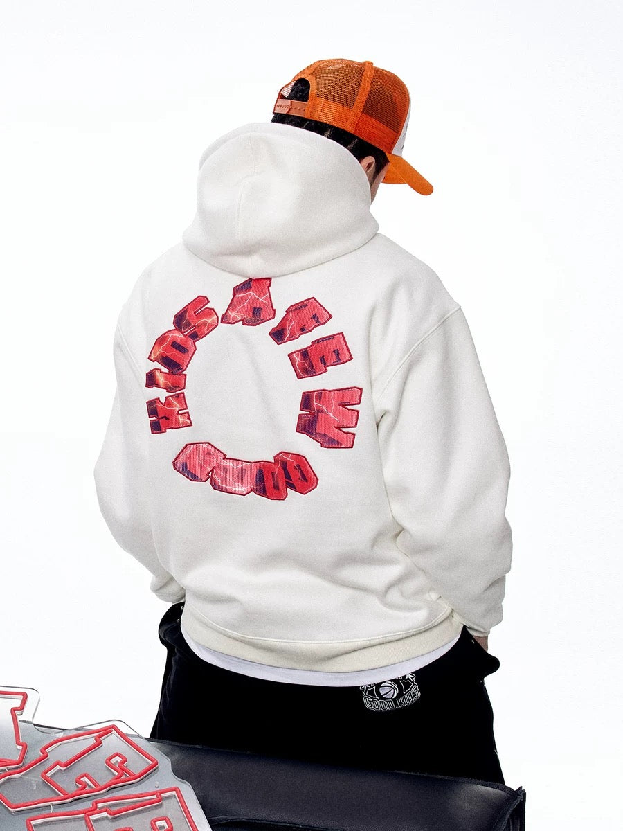 DONCARE(AFGK) "Lightning Logo Hoodie" DONCARE(AFGK) "Lightning Logo Hoodie"