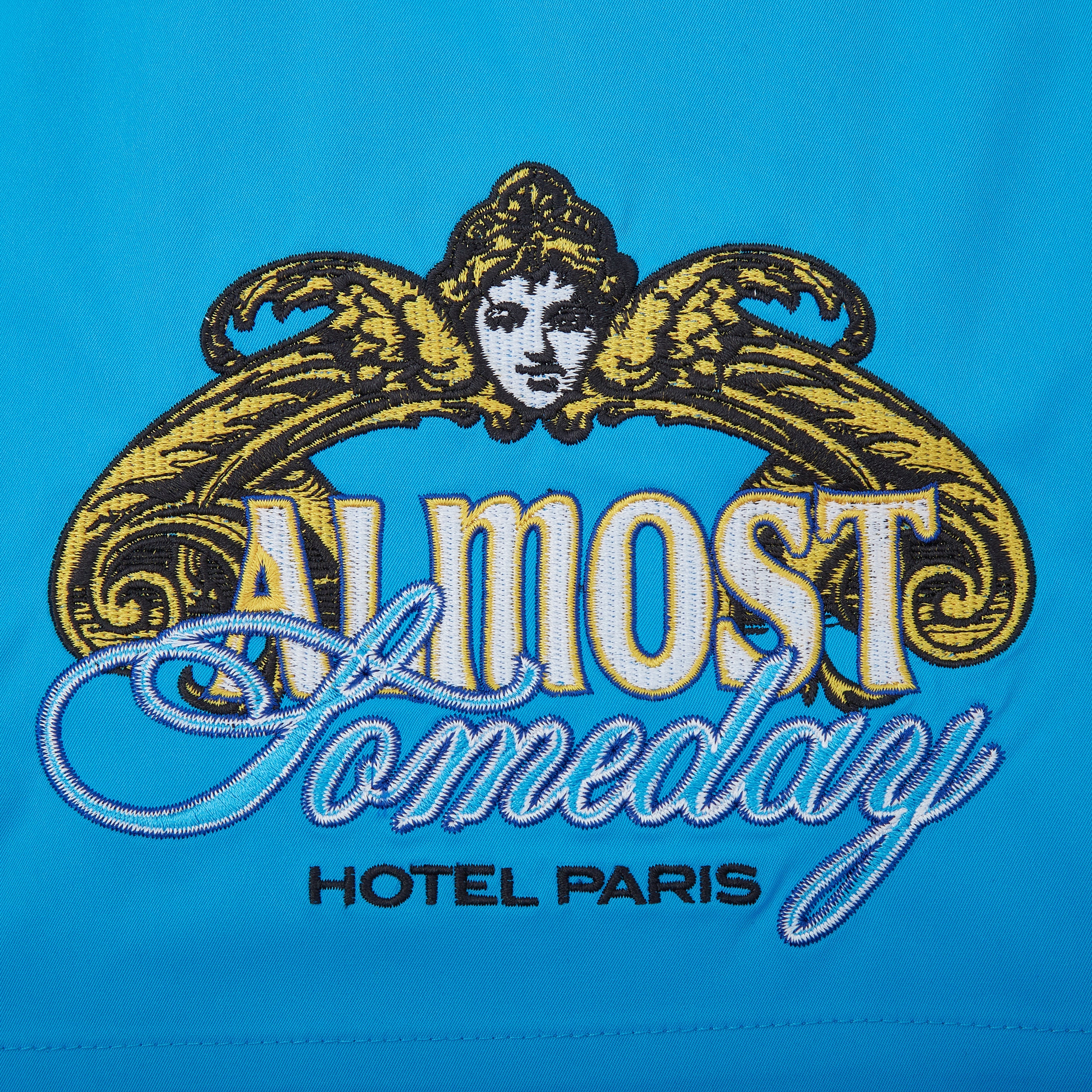 Paris Nylon Shorts (Blue) Paris Nylon Shorts (Blue)