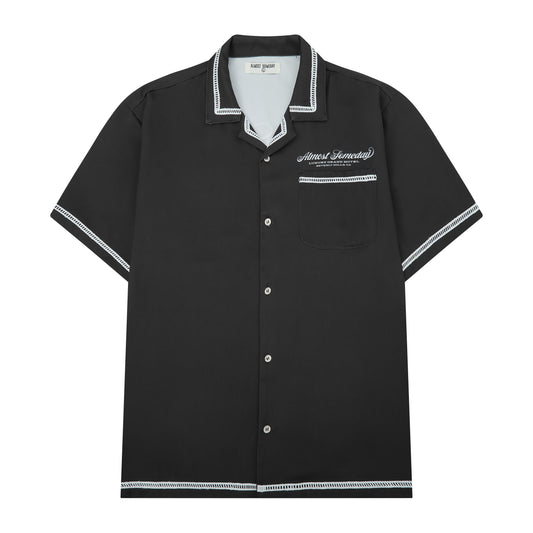 Lux Button Up Shirt (Black)