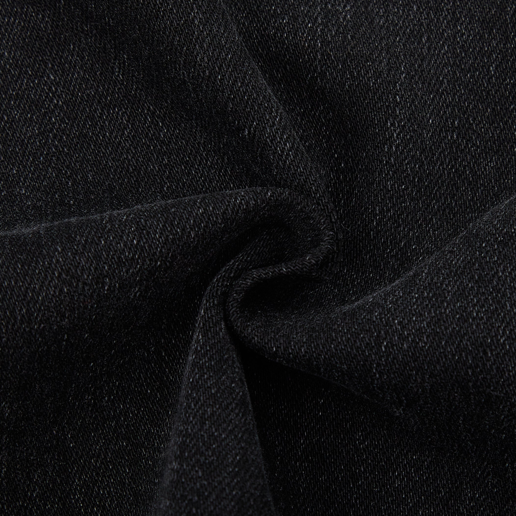 Patchwork Denim Jorts (Washed Black) Patchwork Denim Jorts (Washed Black)