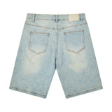 Gemstone Denim Jorts - Washed Blue Gemstone Denim Jorts - Washed Blue