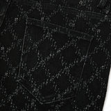 Gemstone Denim Jorts - Washed Black Gemstone Denim Jorts - Washed Black