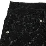 Gemstone Denim Jorts - Washed Black Gemstone Denim Jorts - Washed Black