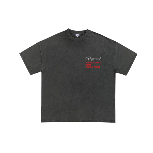 Grey Signature T SHIRT