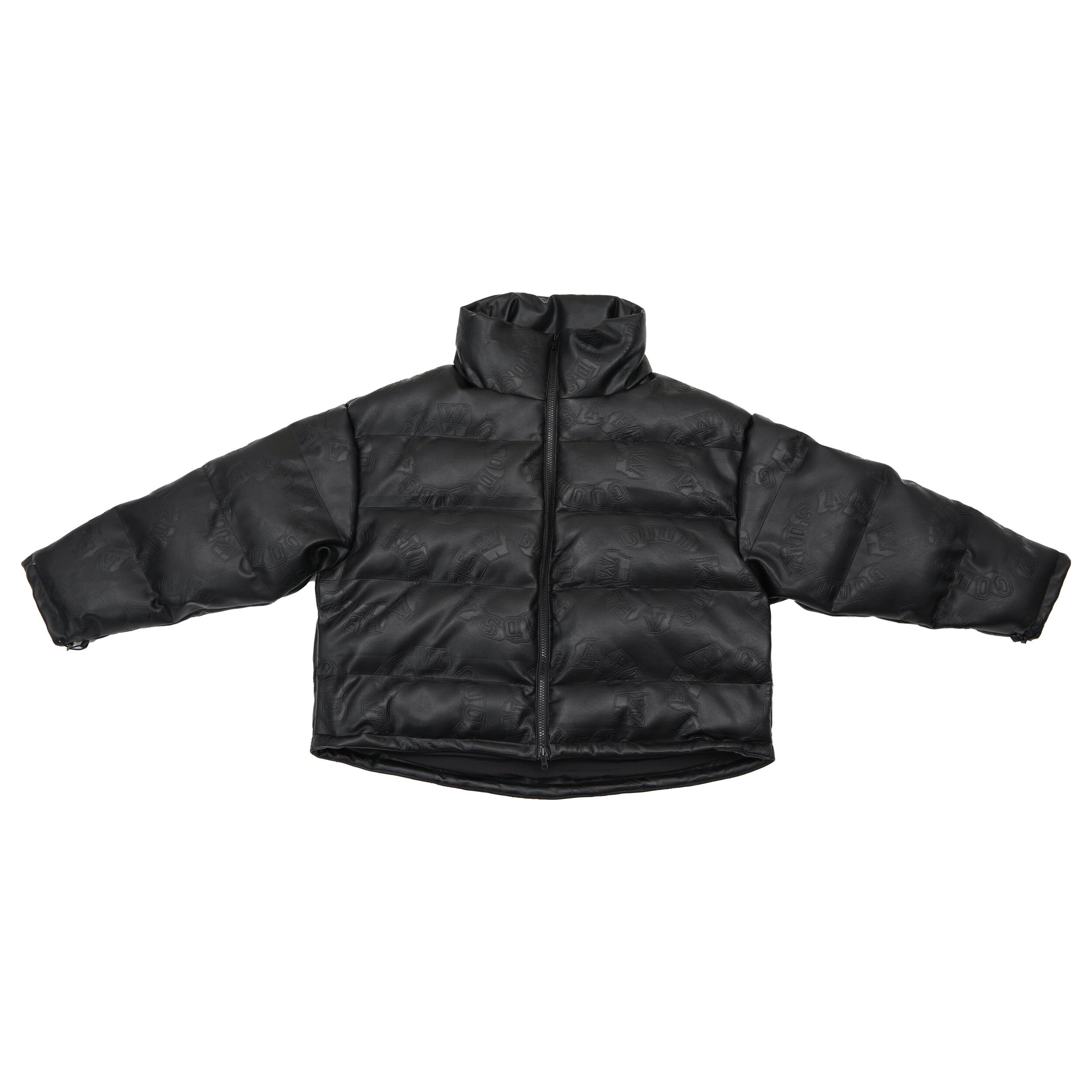 DONCARE (AFGK) "Puffer Leather Jacket" - Black DONCARE (AFGK) "Puffer Leather Jacket" - Black