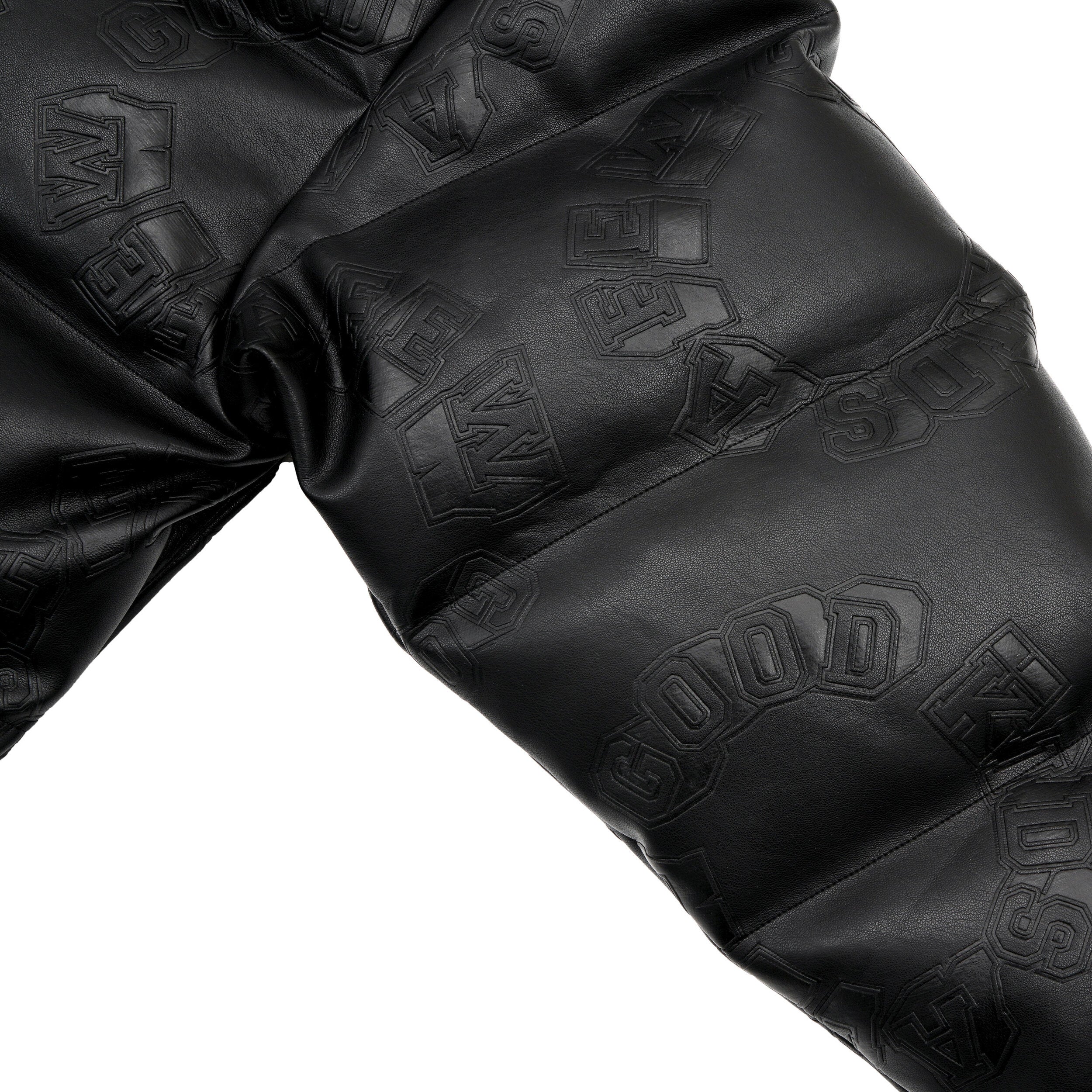 DONCARE (AFGK) "Puffer Leather Jacket" - Black DONCARE (AFGK) "Puffer Leather Jacket" - Black