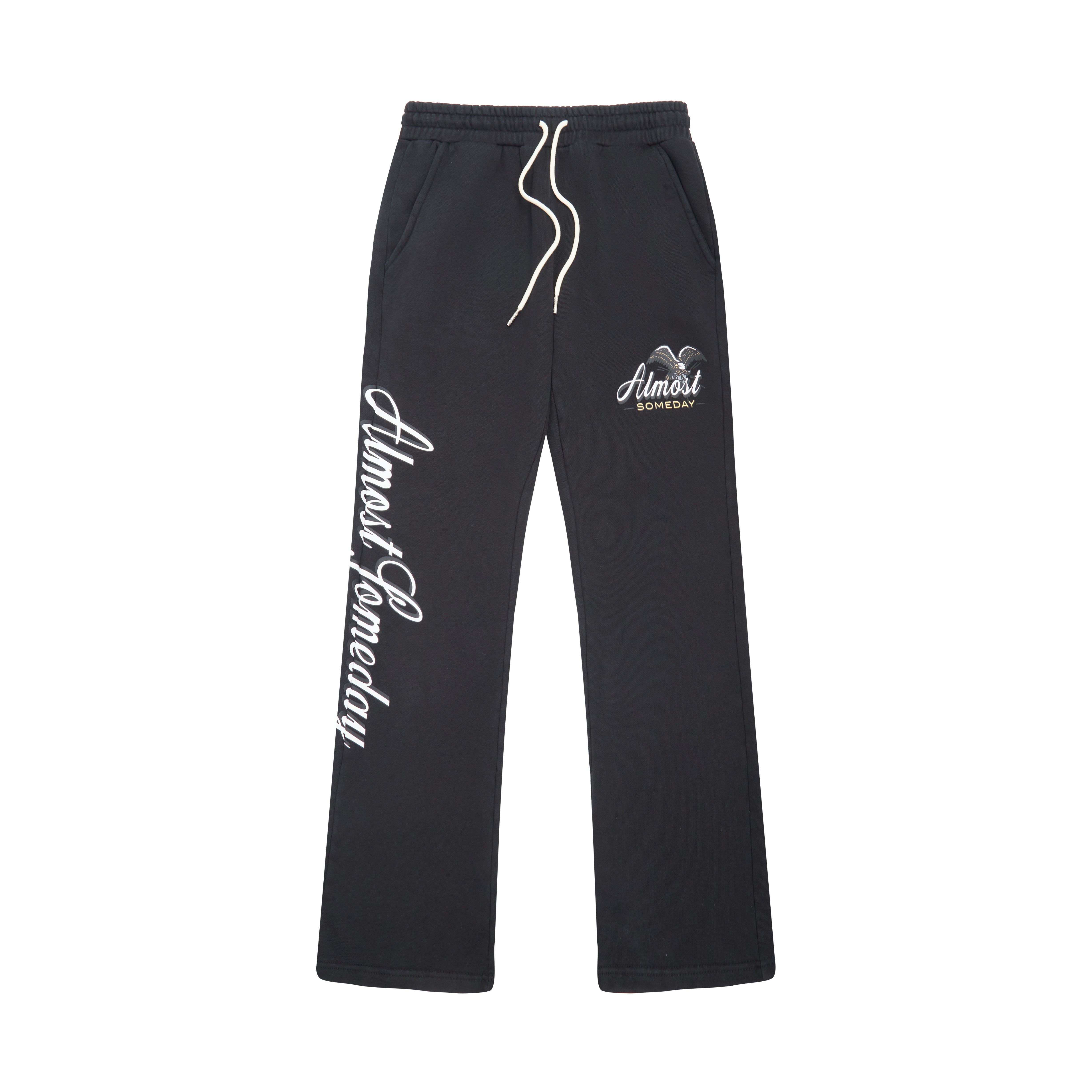 Prohibition Flare Sweatpants - Vintage Wash (Black) Prohibition Flare Sweatpants - Vintage Wash (Black)
