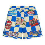 Hendrix Nylon Shorts - Blue Hendrix Nylon Shorts - Blue