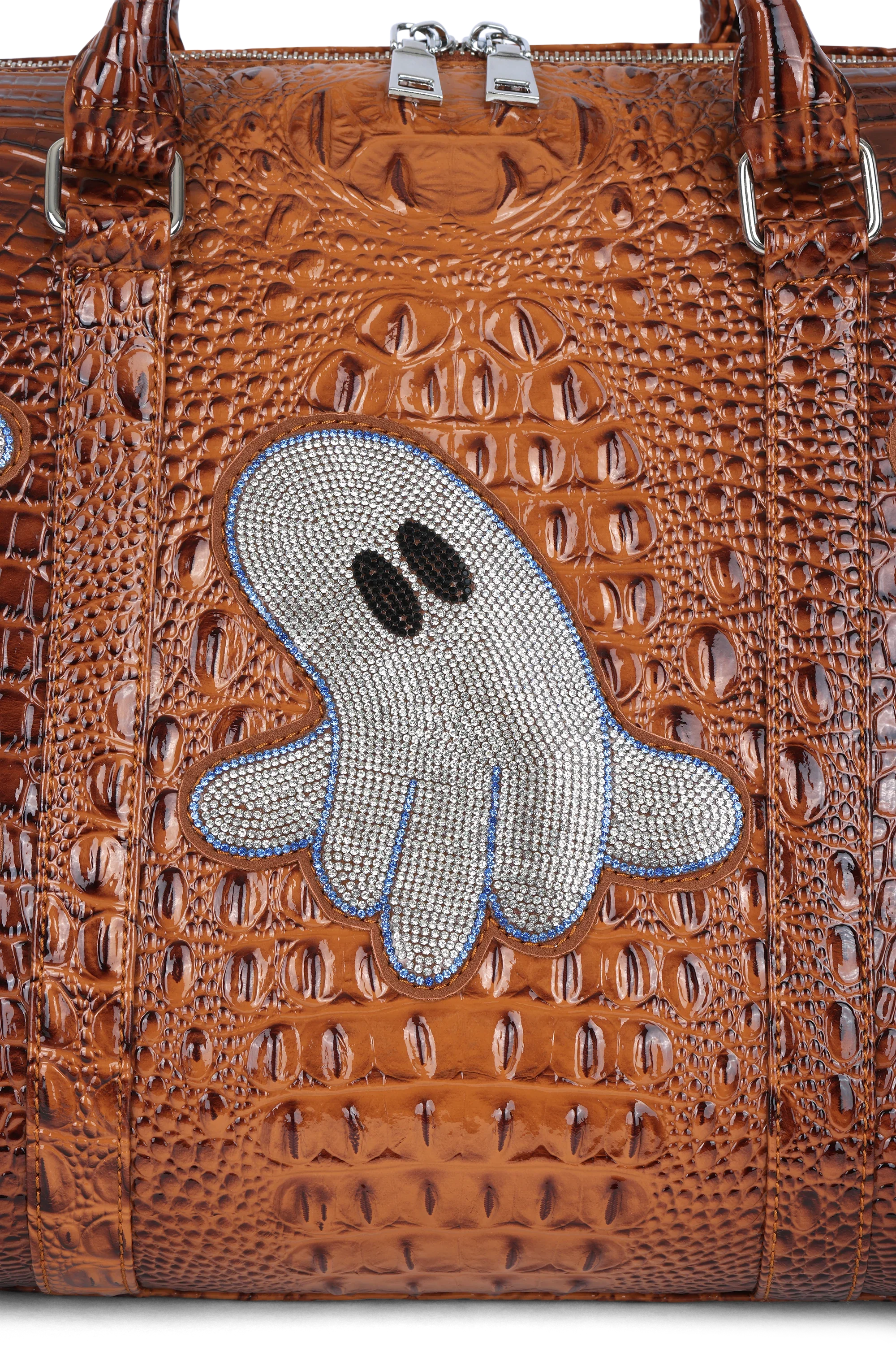 ALLIGATOR GHOST GEM DUFFLE BAG ALLIGATOR GHOST GEM DUFFLE BAG