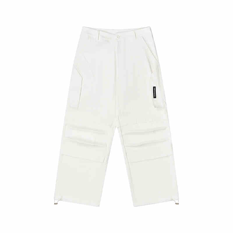 Zipper Pleated Paratrooper Pants Zipper Pleated Paratrooper Pants