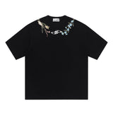 Floral Collar Embroidery Tee Floral Collar Embroidery Tee